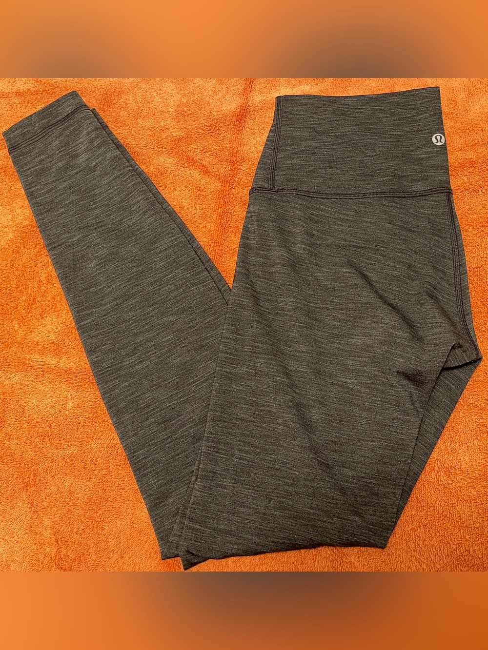 lululemon Charcoal Heather Athletic Leggings